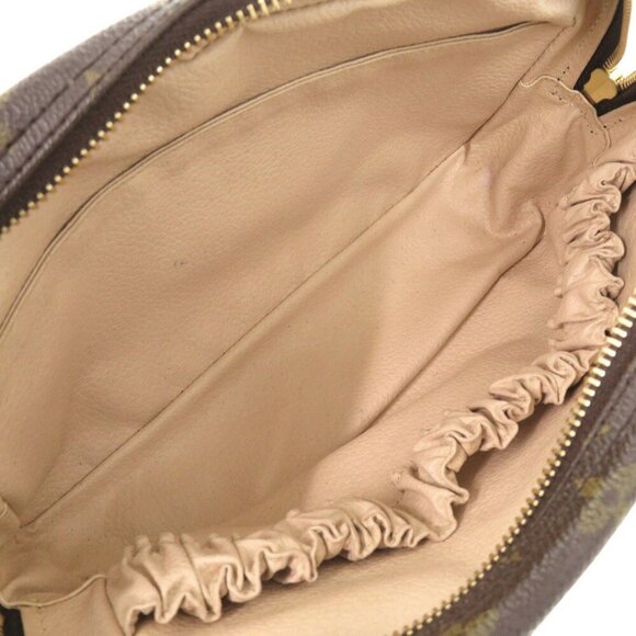 LOUIS VUITTON Brown Monogram Pouch - Picture 6 of 9